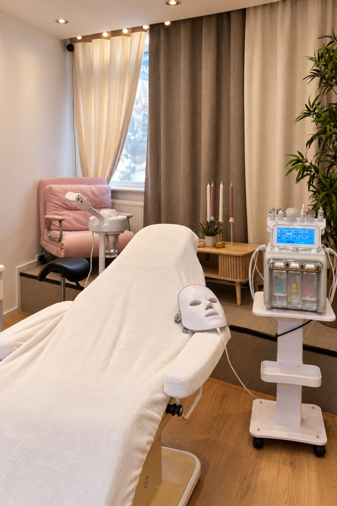 غرفة العناية بالوجه في Azela Salon في Gouda