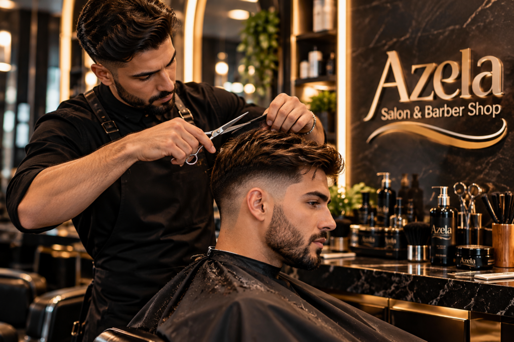 قص شعر للرجال في Azela Salon & Barber Shop في Gouda